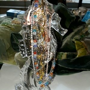 SET OF 3 AUSTRIAN CRYSTAL MULTITONE ANKLETS